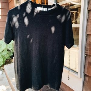 Vintage sweater style short sleeve